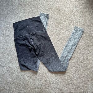 Lululemon Wunder Under Hi-Rise Tight *Ombre Melange 31" size 6